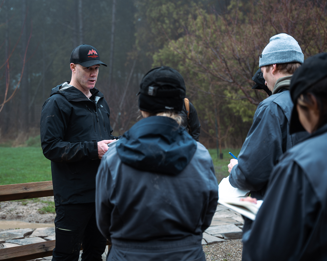 Leadership training in real-world conditions