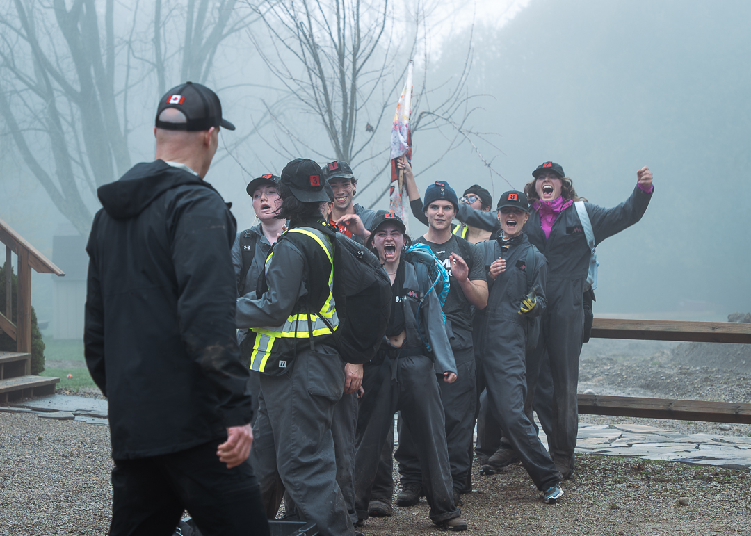 Outdoor team challenge